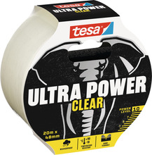 Tesa Ultra Power klar reparasjonstape 48 mm x 20 meter